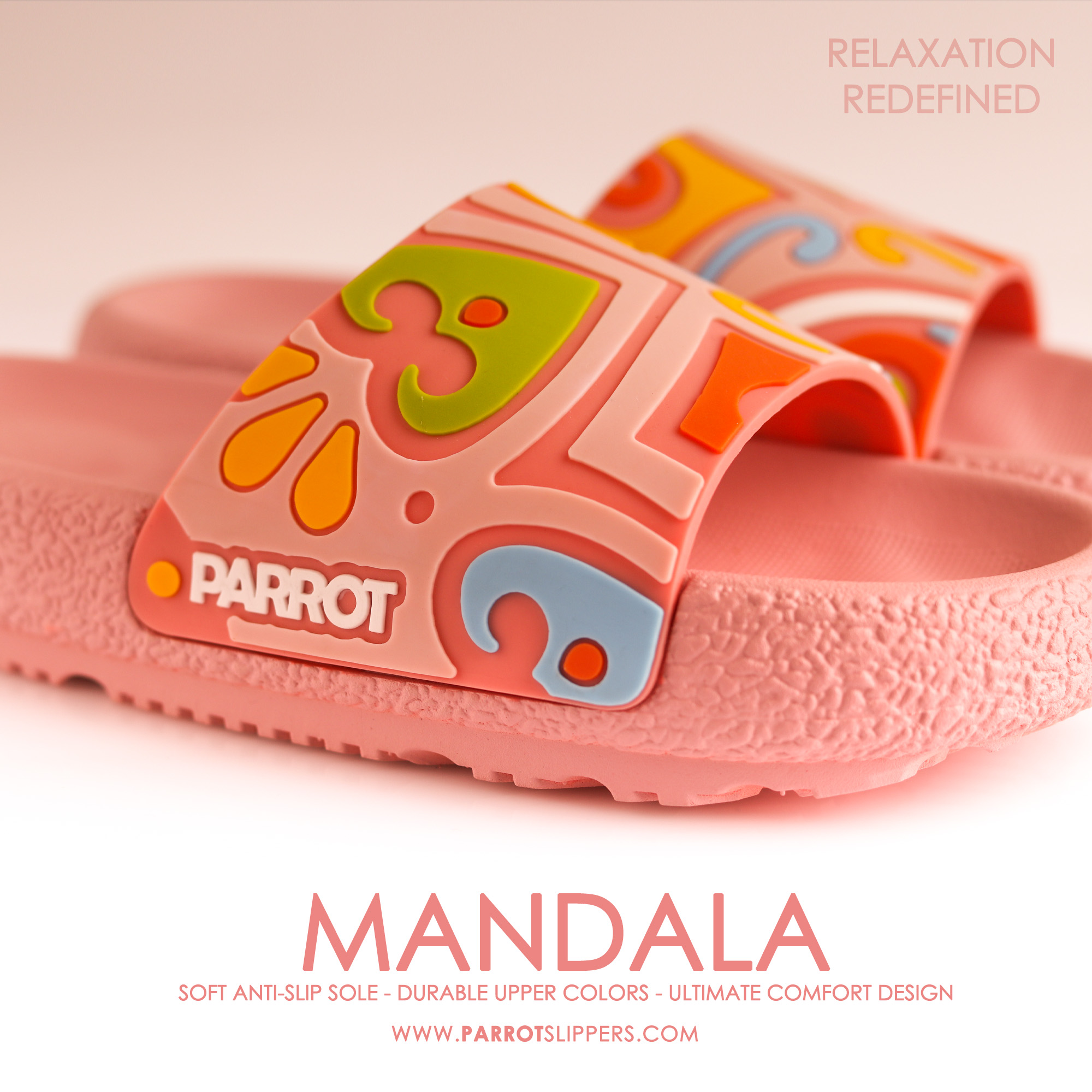 Mandala Boho Bohemian Pattern Print Premium Home Slippers main image 0